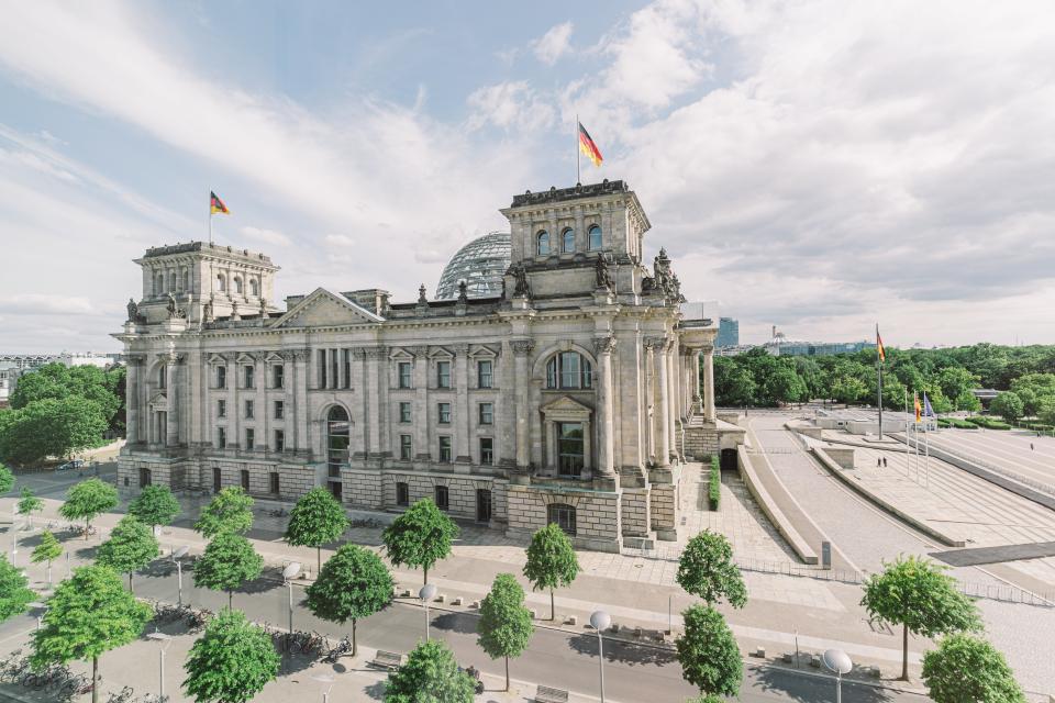 Reichstag Bundestag Berlin Deutschland